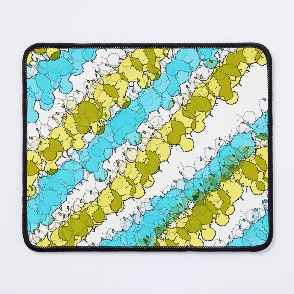 Item preview, Teal and Yellow Splatter Distressed designed and sold by blakcirclegirl.