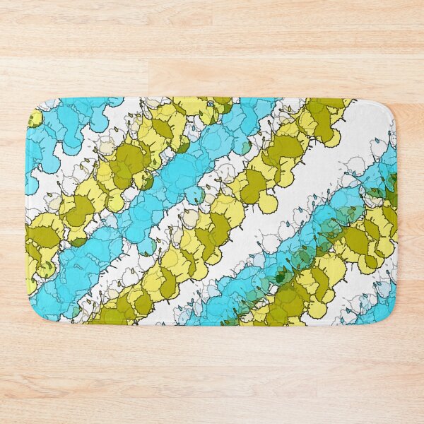 Item preview, Teal and Yellow Splatter Distressed designed and sold by blakcirclegirl.