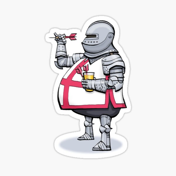 Darts Knight Sticker