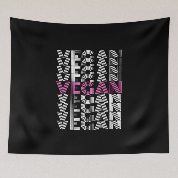 Item preview, Vegan Repeat Retro Design Pink designed and sold by Vegginitup.