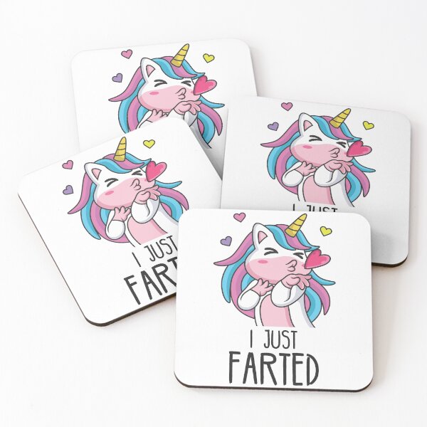 Item preview, I Farted - Cute But Still - The Smell We All Smelt - Unicorn In Glasses designed and sold by crazycollective.