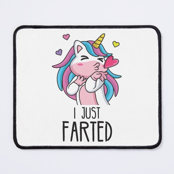 Item preview, I Farted - Cute But Still - The Smell We All Smelt - Unicorn In Glasses designed and sold by crazycollective.