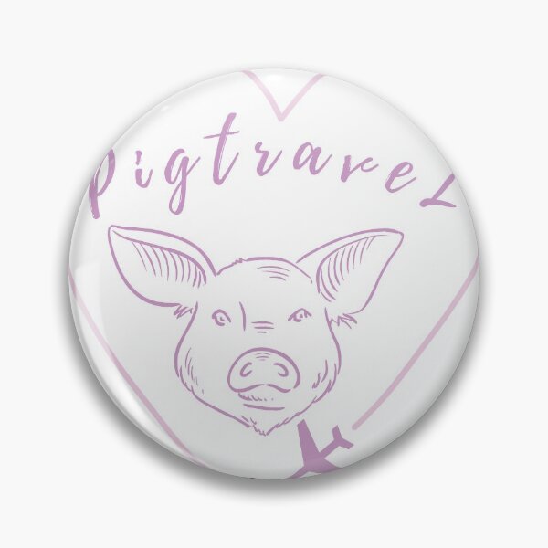 Item preview, PIG LOVE TRAVEL designed and sold by myt-shirt.