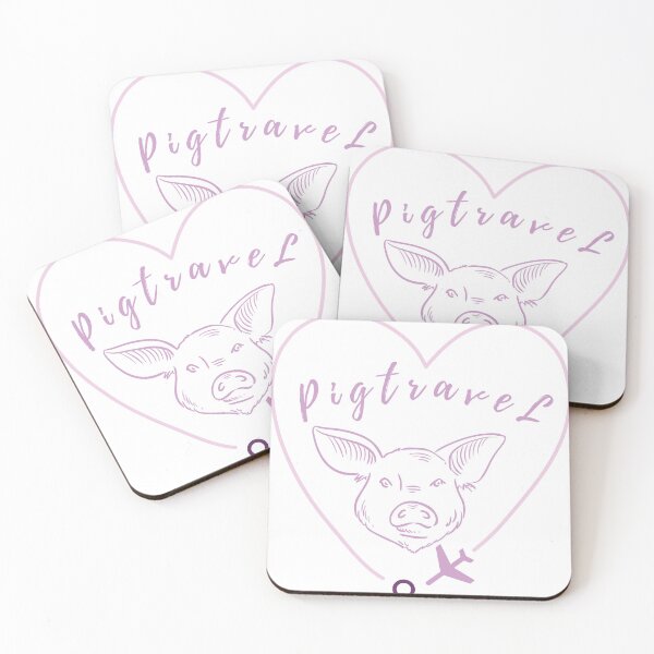 Item preview, PIG LOVE TRAVEL designed and sold by myt-shirt.