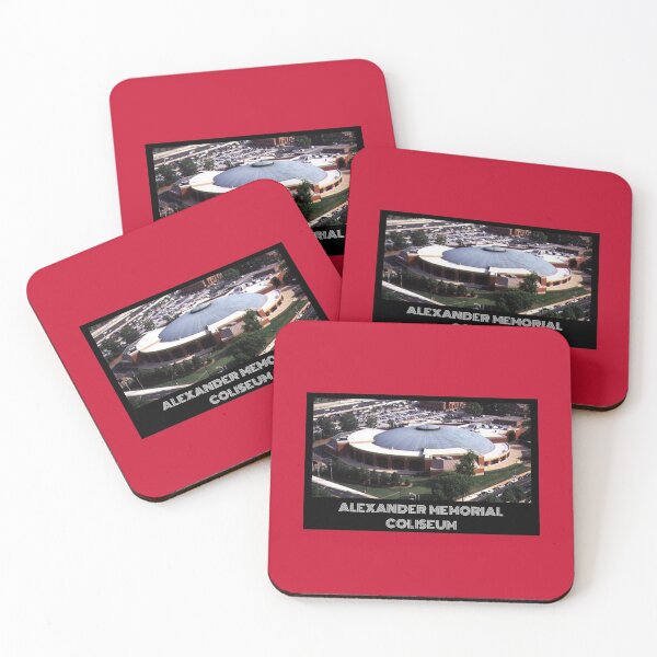 Item preview, Alexander Memorial Coliseum- Hawks Red designed and sold by DeadStadium.