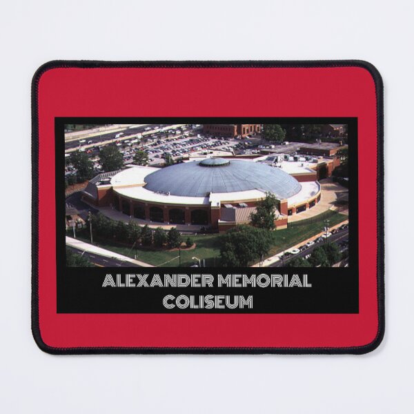 Item preview, Alexander Memorial Coliseum- Hawks Red designed and sold by DeadStadium.