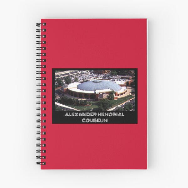 Item preview, Alexander Memorial Coliseum- Hawks Red designed and sold by DeadStadium.
