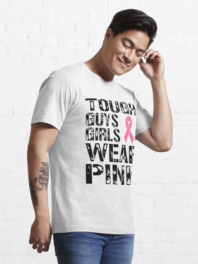 Real Cowboys Fan Wear Pink Breast Cancer Awareness T-Shirt