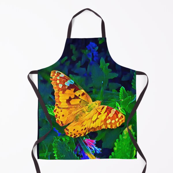 Item preview, Vibrant Butterfly on Lush Foliage Art designed and sold by DonneeCreations.