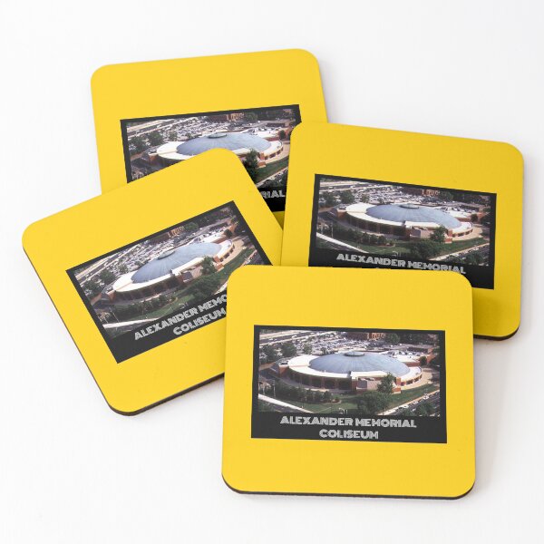 Item preview, Alexander Memorial Coliseum- Hawks Yellow designed and sold by DeadStadium.