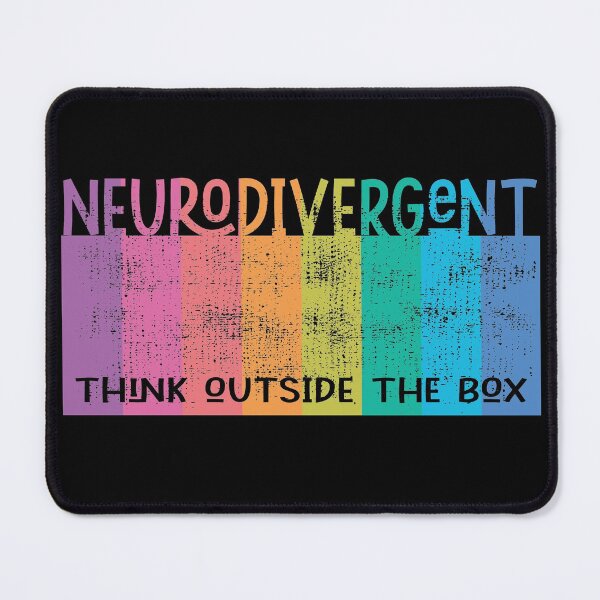 Item preview, Colorful Neurodivergent Rainbow Design designed and sold by TheMurphyGirl.