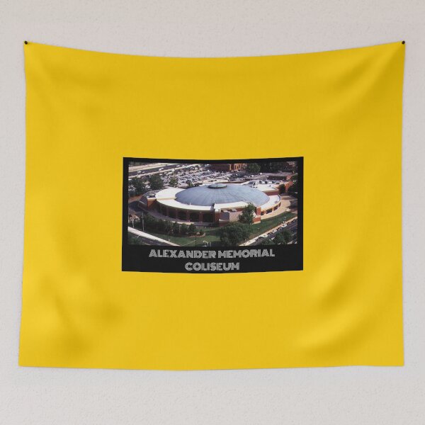Item preview, Alexander Memorial Coliseum- Hawks Yellow designed and sold by DeadStadium.