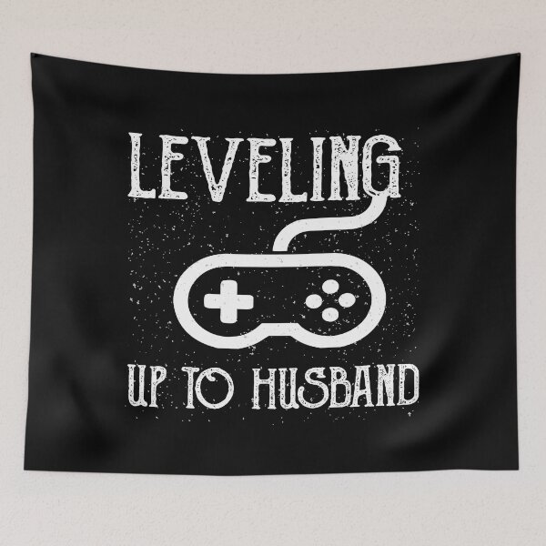 Item preview,  Leveling up to Husband Leveling Up To Husband, Husband , Fiance , Groom Shirt, Gaming designed and sold by ilias13.