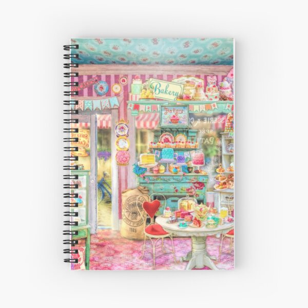 The Little Cake Shop Spiral Notebook
