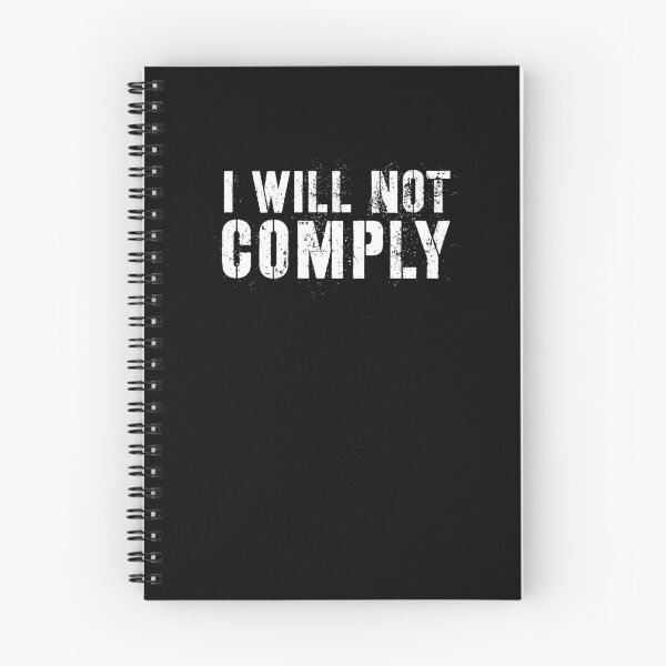 Item preview, I Will Not Comply designed and sold by brizodesign.