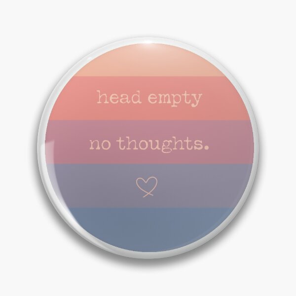 Item preview, Head empty, no thoughts designed and sold by Khiarix.