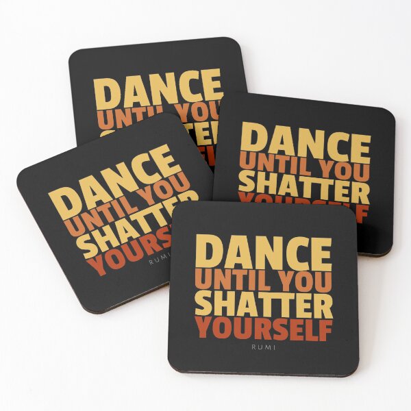 Item preview, Djalâl ad Dîn Rûmî Inspirational, Quotes About Dance designed and sold by Studio TANFF.