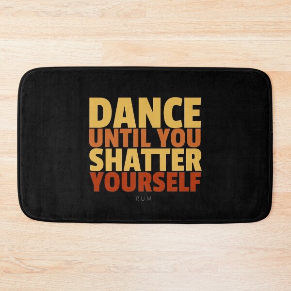 Item preview, Djalâl ad Dîn Rûmî Inspirational, Quotes About Dance designed and sold by Studio TANFF.