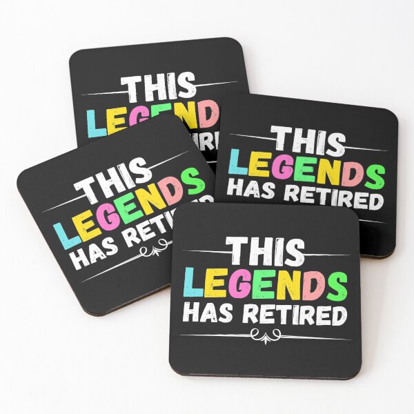 Item preview, This legend has retired. Funny retirement designed and sold by ronaldsonou.