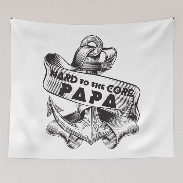 Item preview, Hard To The core Papa designed and sold by Eranthe Bernardo.