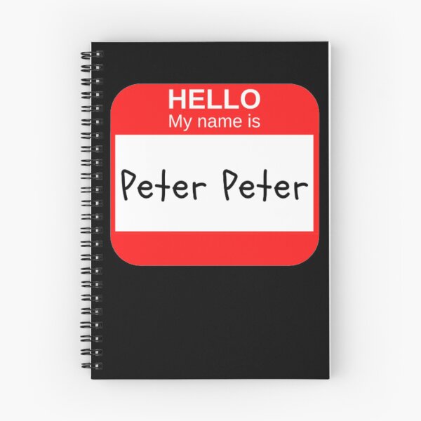 Item preview, Hello My name is Peter Peter Halloween designed and sold by NxtLvlDsgns.
