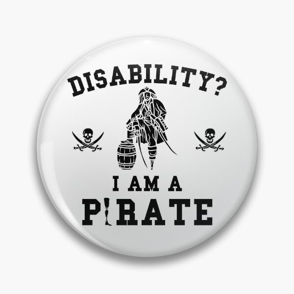 Item preview, Disability Pirate - Disabilities Awareness Day designed and sold by Tee-Star.