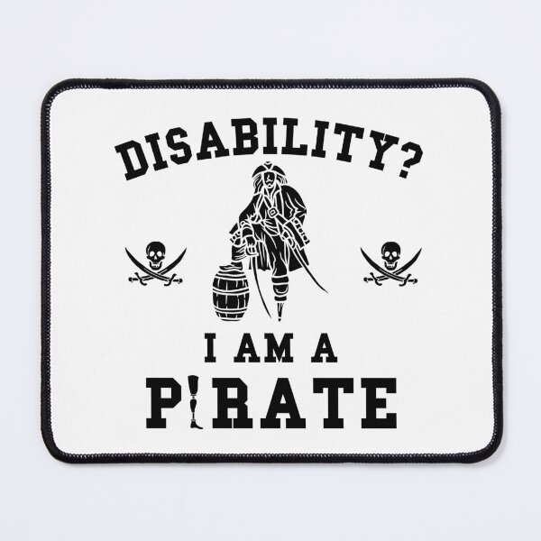 Item preview, Disability Pirate - Disabilities Awareness Day designed and sold by Tee-Star.