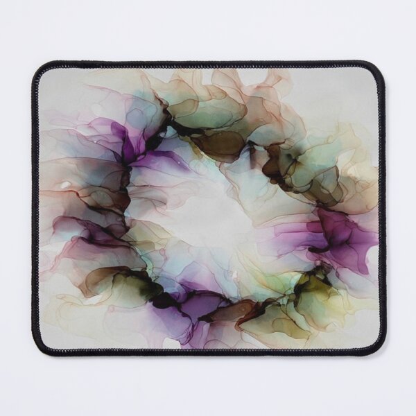Item preview, Color Explosion 7 - Alcohol Ink Art - the ring designed and sold by ApArtPaintings.