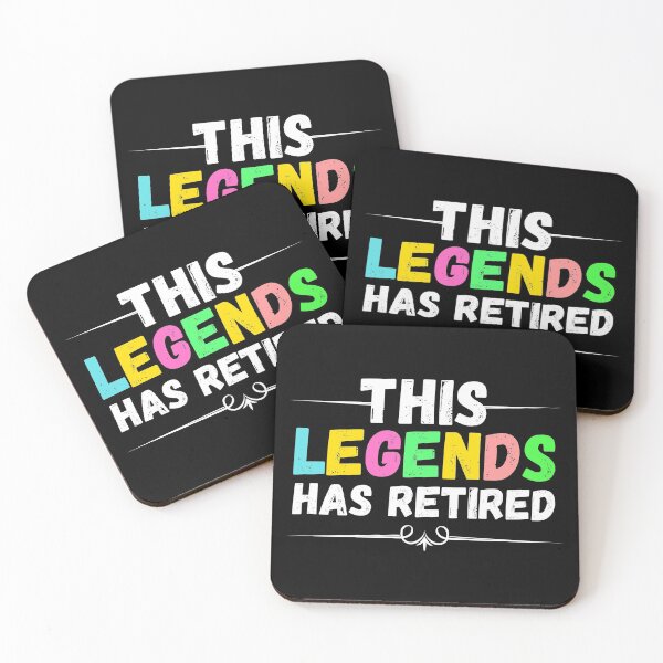 Item preview, This legend has retired. Funny retirement designed and sold by ronaldsonou.