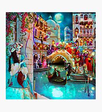 Carnival Moon Photographic Print