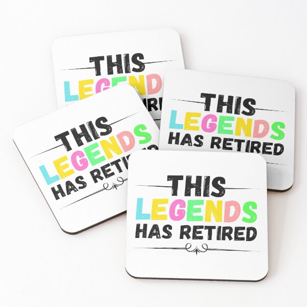 Item preview, This legend has retired. Funny retirement designed and sold by ronaldsonou.