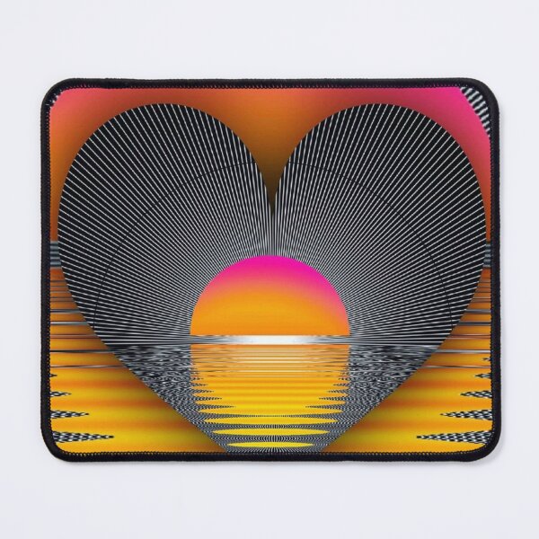 Item preview, Sunset heart ❤️ designed and sold by ApArtPaintings.