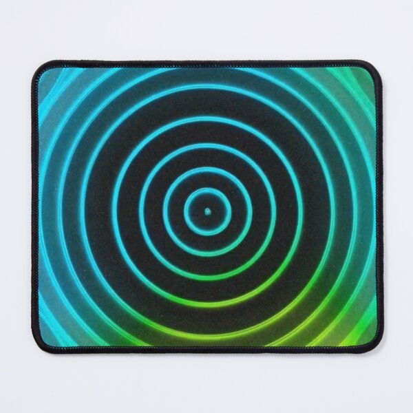 Item preview, Green gradient rings designed and sold by ApArtPaintings.