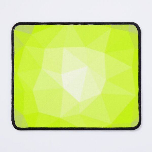 Item preview, Inner Circle - polygon pattern neon light green designed and sold by ApArtPaintings.