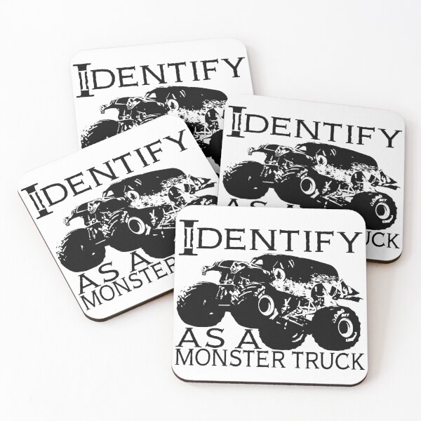 Item preview, I Identify As A Monster Truck designed and sold by 223 Digital Art.