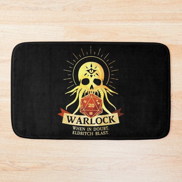 Item preview, Warlock: When In Doubt, Eldritch Blast designed and sold by D20Tees.