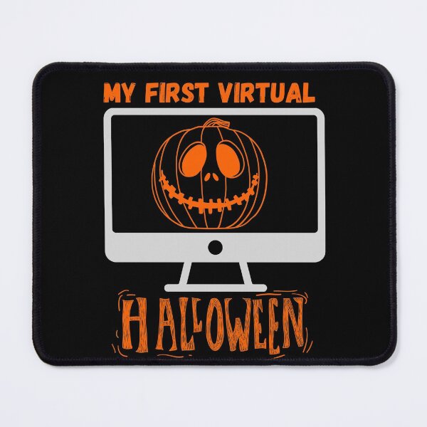 Item preview, My First Virtual Halloween Pumpkin Face designed and sold by VBeesTees.