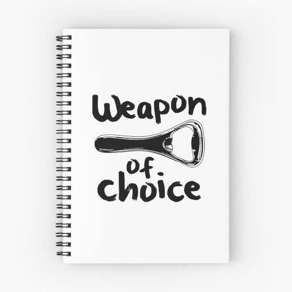 Item preview, Weapons of choice - Beer - Black designed and sold by SevenHundred.