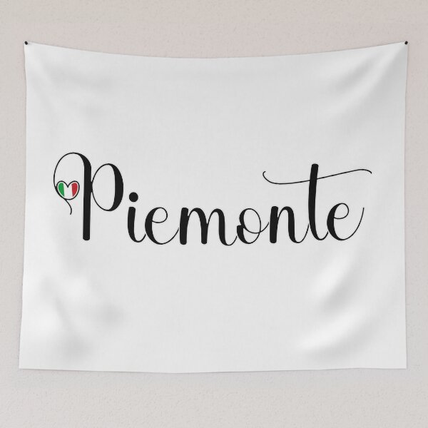 Item preview, Piemonte With Italian Heart - I Love Piemonte Italy designed and sold by molamode.