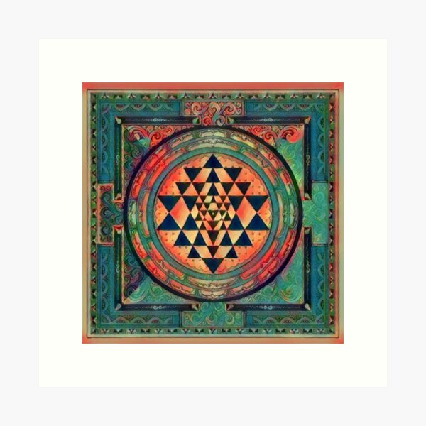Item preview, Fortune and Wealth Mystical Diagram - No. 25 designed and sold by Fifth Sun Studios.
