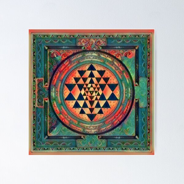 Item preview, Fortune and Wealth Mystical Diagram - No. 25 designed and sold by Fifth Sun Studios.
