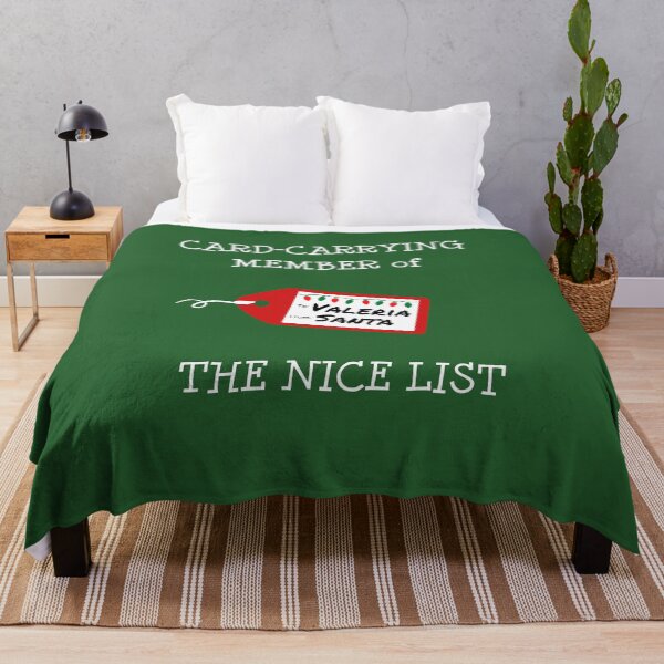Artikelvorschau, VALERIA -Card-Carrying Member of The Nice List entworfen und verkauft von IzzyDee-Designs.