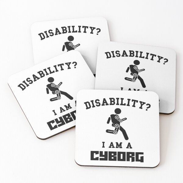 Item preview, Disability Cyborg - Disabilities Awareness Day designed and sold by Tee-Star.
