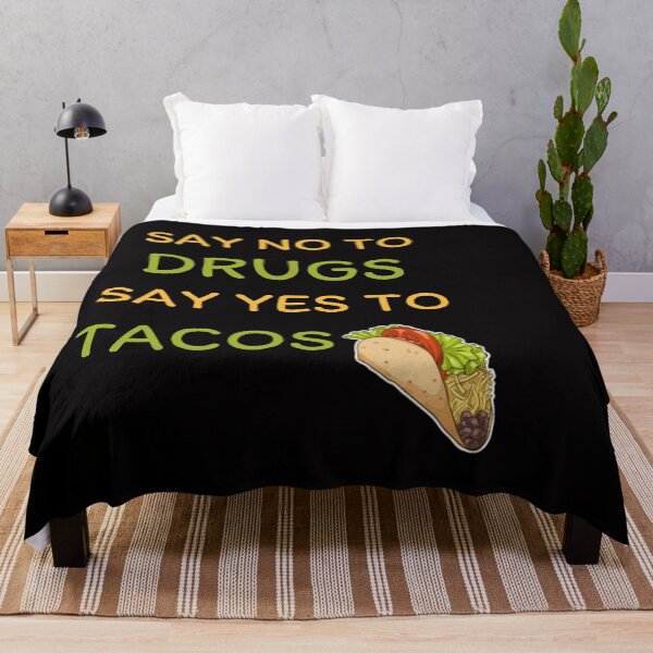 Item preview, Say No To Drugs Say Yes To Tacos TShirt designed and sold by Unique styl DeSigNe.