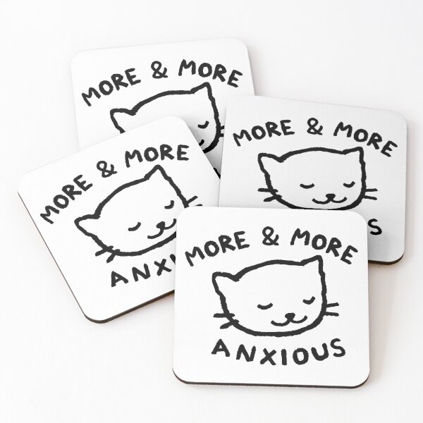 Item preview, Fox Shiver™ - More & More Anxious designed and sold by Fox Shiver.