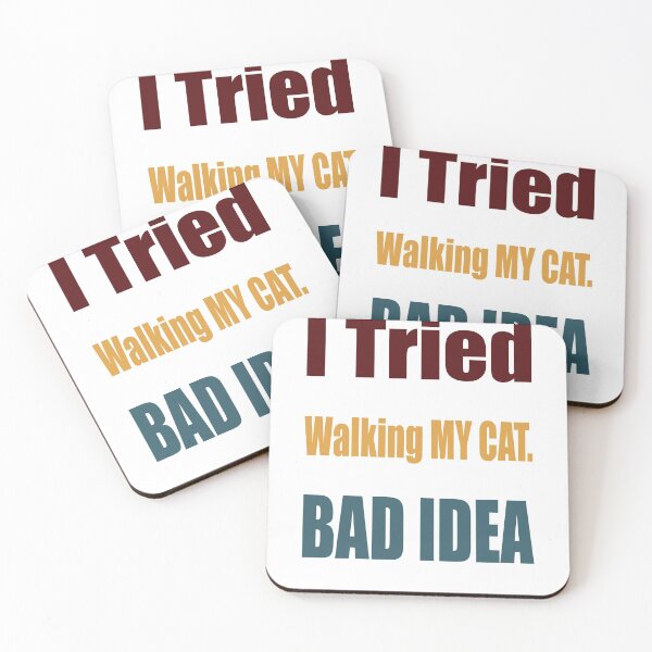 Item preview, I tried walking my cat that was a bad idea designed and sold by TJHstudio.