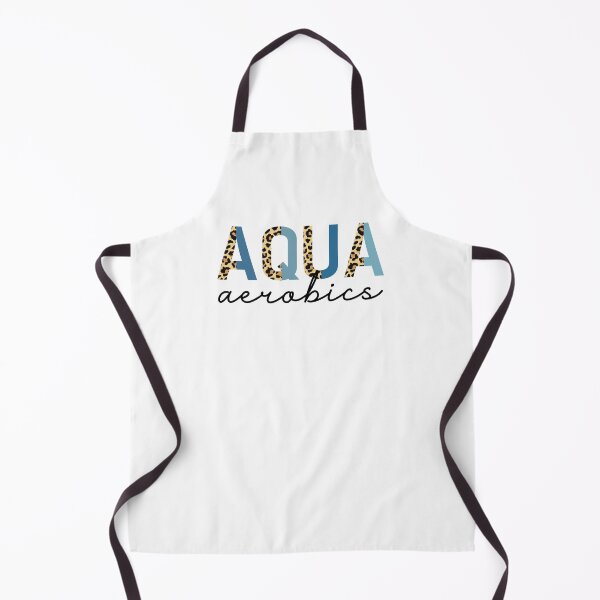 Artikelvorschau, Aqua-Aerobics-Typografie mit Geparden-Print | Wasser-Aerobic | Geschenke für Aqua-Aerobic-Liebhaber entworfen und verkauft von Violet Treasures.
