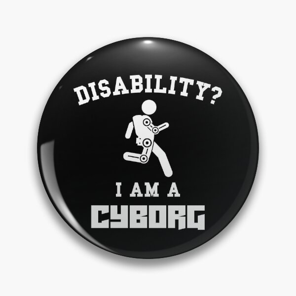 Item preview, Disability Cyborg - Disabilities Awareness Day designed and sold by Tee-Star.