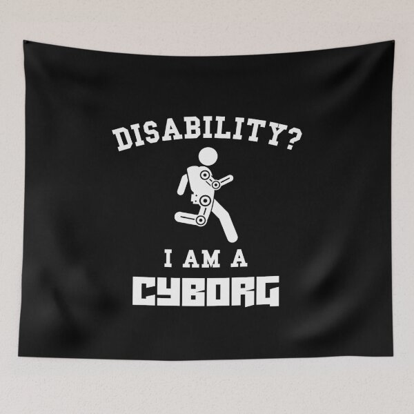 Item preview, Disability Cyborg - Disabilities Awareness Day designed and sold by Tee-Star.