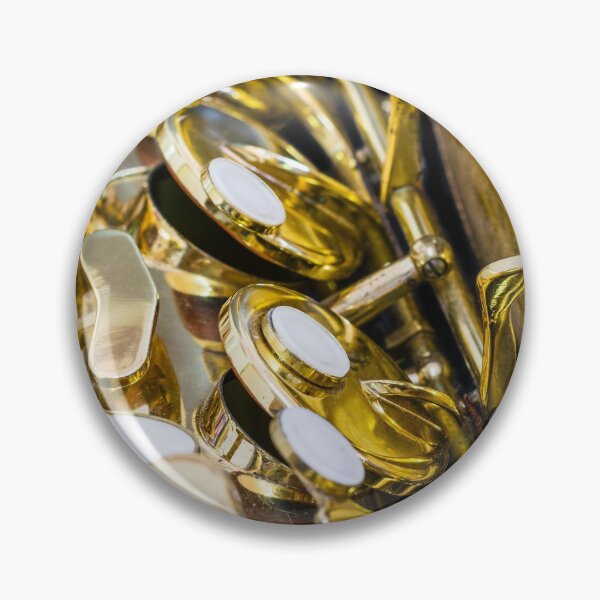 Item preview, Golden Vintage Jazz Saxophone Close Up Keys designed and sold by Andreea Eva Herczegh.